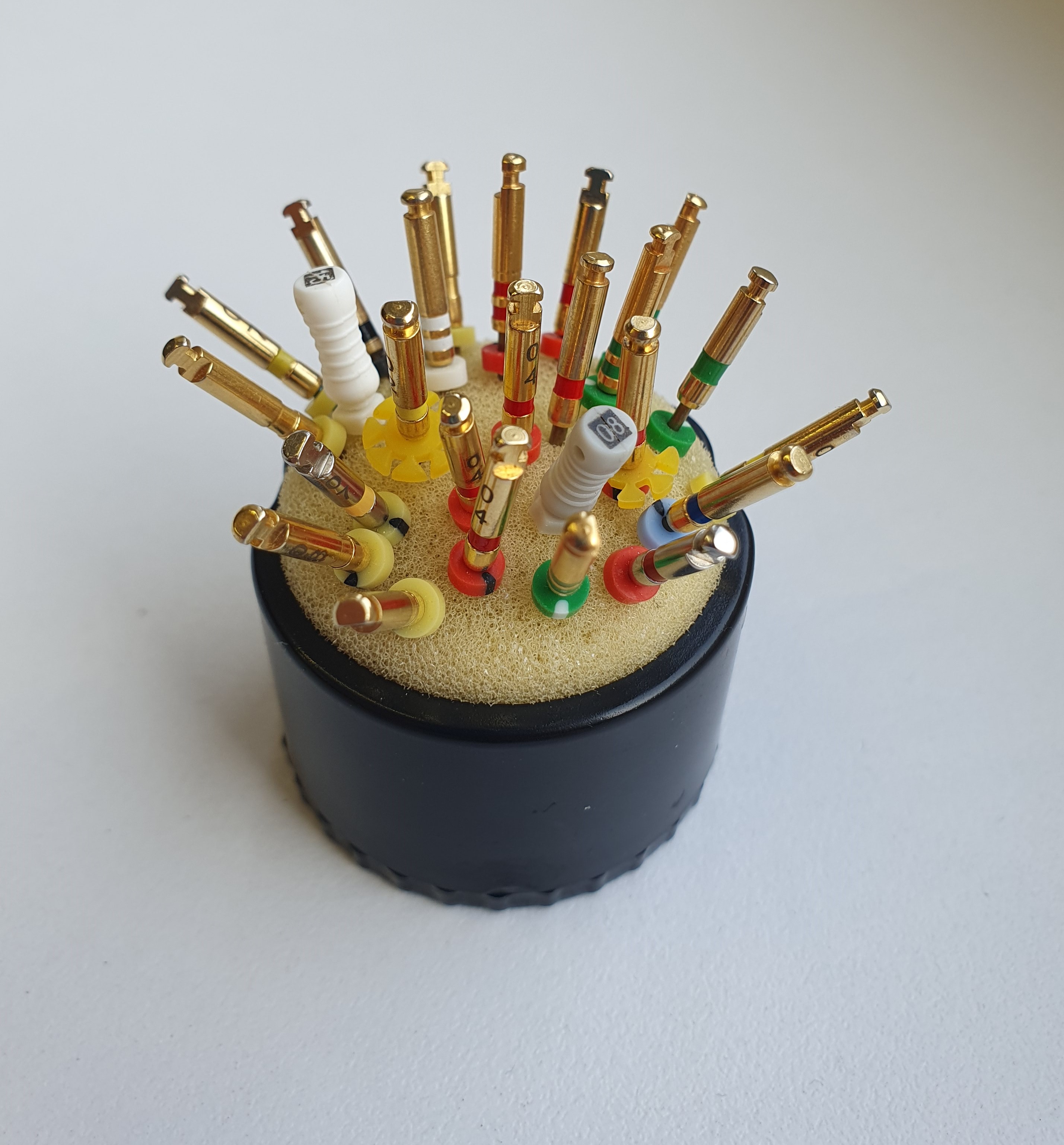 شماره بندی فایل روتاری و رنگ بندی فایل های دندانپزشکی